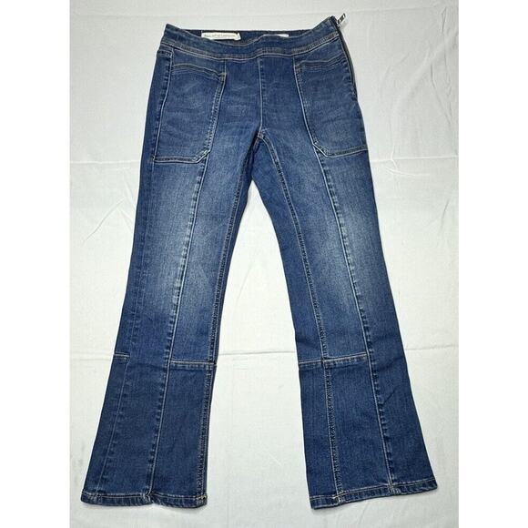 Pilcro and the Letterpress Denim - Anthropolgie Pilcro and the Letterpress Women's Crop Trouser Jeans - Size 26x25